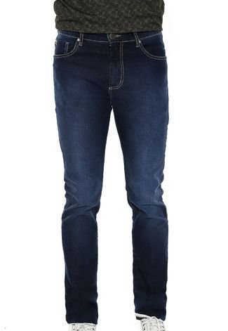 Calça Jeans Sommer Pespontos Azul