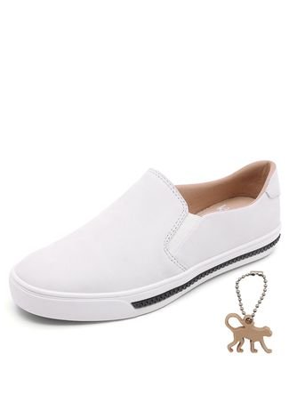 Tênis Dafiti Shoes Liso Branco - Compre Agora