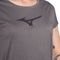 Camiseta Feminina Mizuno Spark Big Logo Cinza Escuro - Marca Mizuno