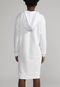 Vestido de Moletom AX ARMANI EXCHANGE Curto Logo Branco - Marca AX ARMANI EXCHANGE
