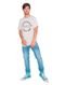 Camiseta Aeropostale Masculina Embroidered NYC Cinza Mescla Incolor - Marca Aeropostale