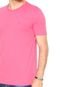 Camiseta Polo Wear Lisa Rosa - Marca Polo Wear