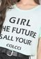 Camiseta Colcci Girl Verde - Marca Colcci