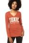 Camiseta Volcom Toxic Laranja - Marca Volcom