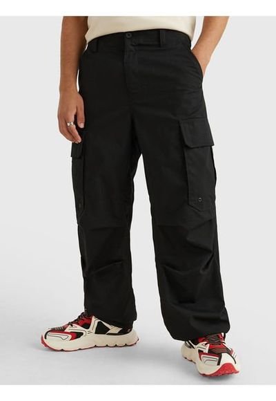 Pantal n Cargo Holgado Aiden Hombre Negro Tommy Jeans Compra