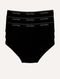 Cuecas Calvin Klein Underwear Brief Cotton Rib Preta Pack 3UN - Marca Calvin Klein