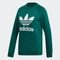 Adidas Blusa de Moletom Trefoil Crewneck Verde - Marca adidas
