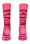 Meia Happy Socks Animal Rosa - Marca Happy Socks