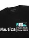 Camiseta Nautica Masculina Yacht Club Since 1983 Preta - Marca Nautica