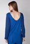 Blusa Colcci Loose Refie Azul - Marca Colcci