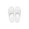 Sandália Crocs Classic Plataform Slide White - 40 Branco - Marca Crocs