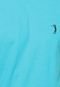 Camiseta Aleatory Manga Curta Azul-Capri - Marca Aleatory