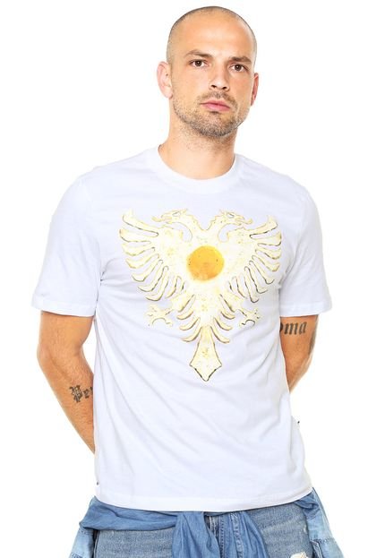 Camiseta Cavalera Águia Núcleo Branca - Marca Cavalera