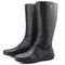 Bota Rasteira Mr Gutt Cano Longo Em Couro Preto - Marca Mr. Gutt