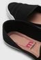 Slipper Moleca Texturizado Preto - Marca Moleca