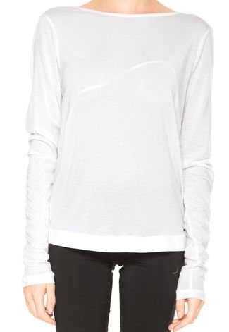 Blusa Nike Draped Reversible Top Branca