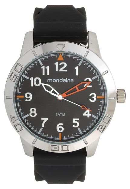 Relógio Mondaine 99232G0MVNI1 Prata/Preto - Marca Mondaine