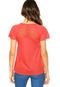 Blusa Vínculo Basic Renda Vermelha - Marca Vinculo Basic