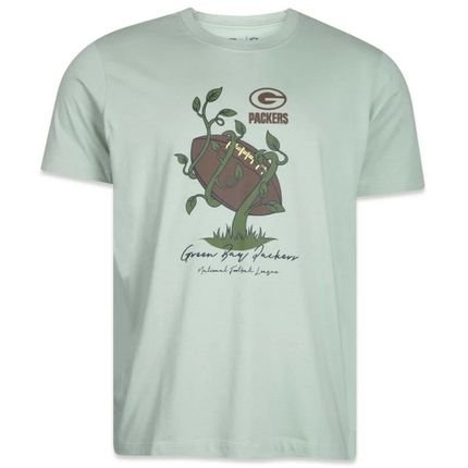 Camiseta New Era NFL Green Bay Packers Rooted Nature - Marca New Era