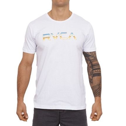 Camiseta RVCA Krome Masculina Branco - Marca RVCA
