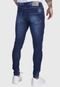 Kit 2 Calças Jeans Masculina HNO Jeans Skinny Estilosa Azul - Marca HNO Jeans
