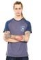 Camiseta Quiksilver Raglan F. C Azul - Marca Quiksilver