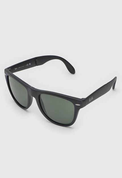 Óculos de Sol Ray-Ban Folding Wayfarer Preto - Marca Ray-Ban