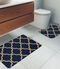 Jogo De Tapetes Para Banheiro Wevans Azul - Marca Wevans