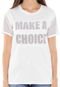 Camiseta Tricats Make a Choice Branca - Marca Tricats
