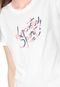 Camiseta Lacoste Lettering Branca - Marca Lacoste