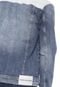 Jaqueta Jeans Calvin Klein Jeans Trucker Azul/Branca - Marca Calvin Klein Jeans
