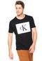 Camiseta Calvin Klein Jeans Reta Preta - Marca Calvin Klein Jeans