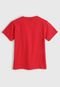 Camiseta Kyly Infantil Skate Vermelha - Marca Kyly