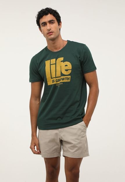 Camiseta Colcci Life Verde - Marca Colcci