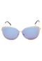 Óculos de Sol Polo London Club Gatinho Azul/Dourado - Marca PLC