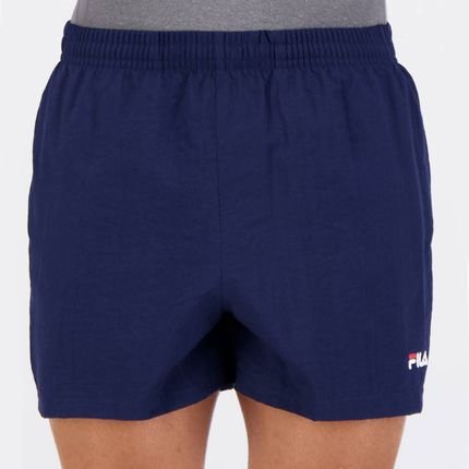 Shorts Fila Essential Marinho e Branco - Marca Fila
