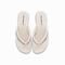 Chinelo Cecilia Anabela Médio Off White - Marca Piccadilly