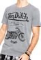 Camiseta Von Dutch Motor Cinza - Marca Von Dutch 