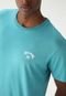 Camiseta Billabong Small Arch Emb. Azul - Marca Billabong