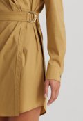 Vestido Lauren Ralph Lauren Curto Liso Bege - Marca Lauren Ralph Lauren