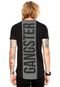 Camiseta Gangster Estampada Preta - Marca Gangster