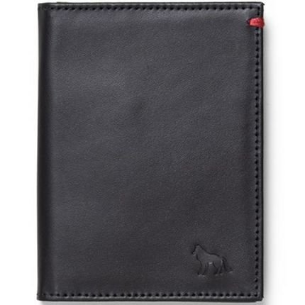 Carteira Couro Acostamento Flap Pr25 Preto Masculino - Marca Acostamento