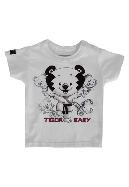 Camiseta Tigor T. Tigre Branco - Marca Tigor T. Tigre