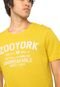 Camiseta Zoo York Lettering Amarela - Marca Zoo York
