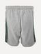 Bermuda Lacoste Masculina Moletom Fleece Colourblock Jogger Cinza Mescla - Marca Lacoste