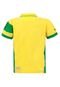 Camisa Polo Aleatory Kids Copa do Mundo Brasil Amarela - Marca Aleatory