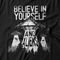 Camiseta Feminina Believe In Aliens - Preto - Marca Studio Geek 