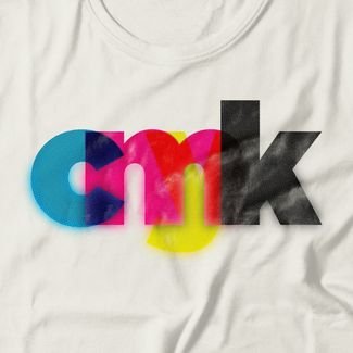 Camiseta Feminina CMYK - Off White