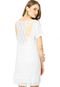 Vestido Canal Off-white - Marca Canal