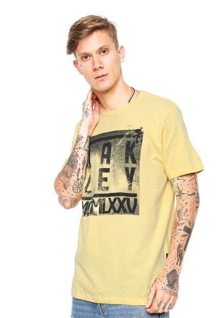 Camiseta Oakley Undercover Amarela - Marca Oakley